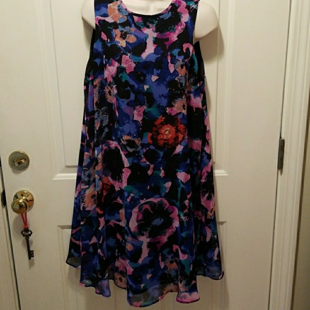 Beautiful Multicolor Flowered Dress